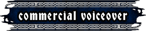 Commercial Voiceover